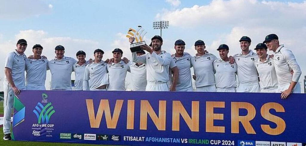 Ireland Makes History to Win 1st Test Against Afghanistan