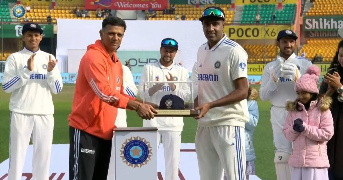R Ashwin Joins Elite 100 Test Club 