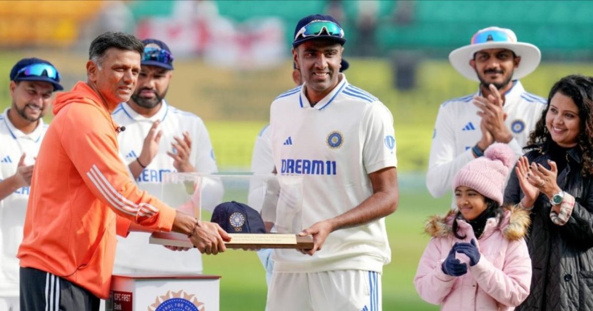 R Ashwin Joins Elite 100 Test Club 